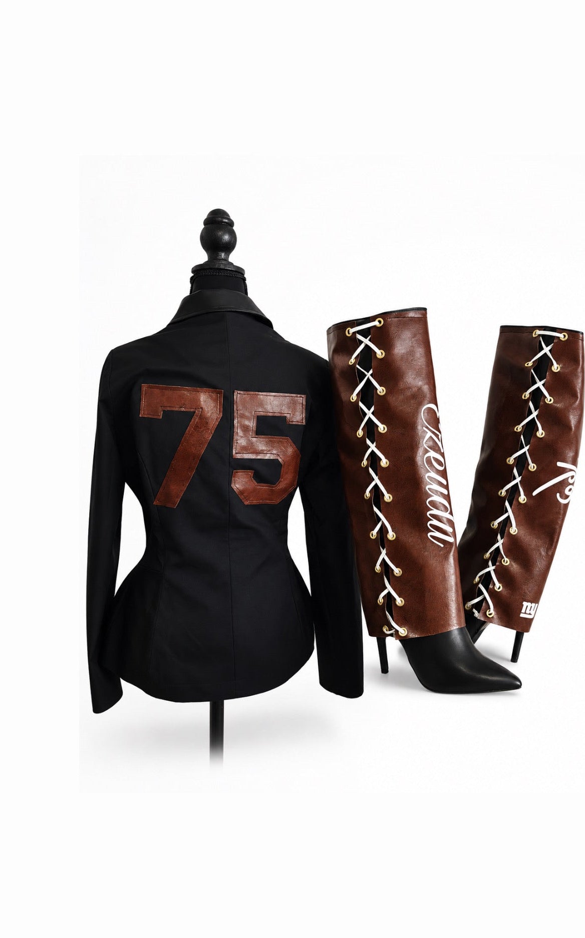 The Michelle Signature Football Leather Set