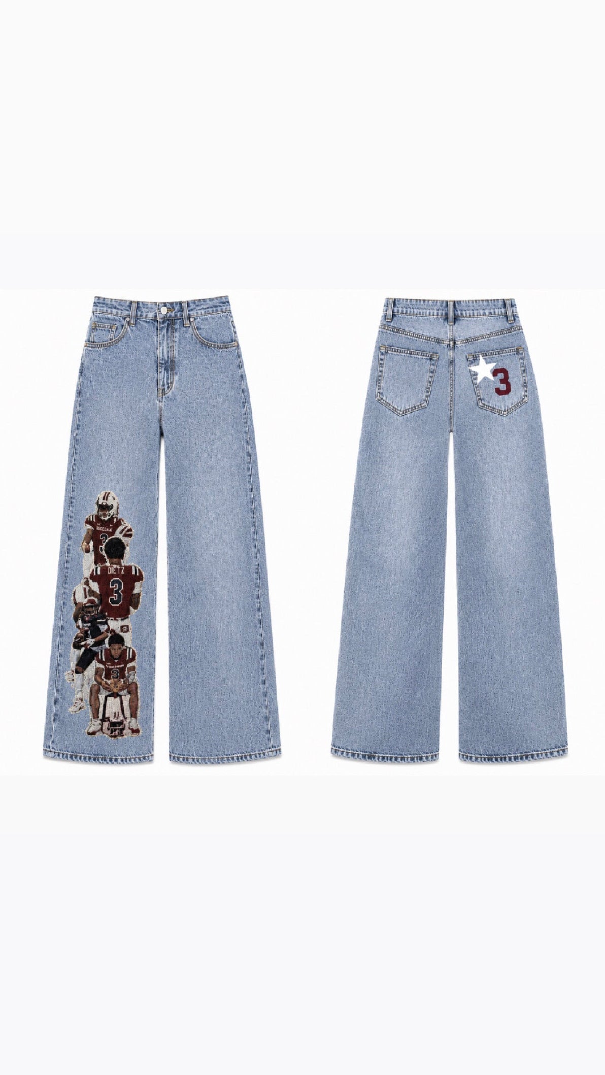 Patchwork Tapestry Dream Jeans