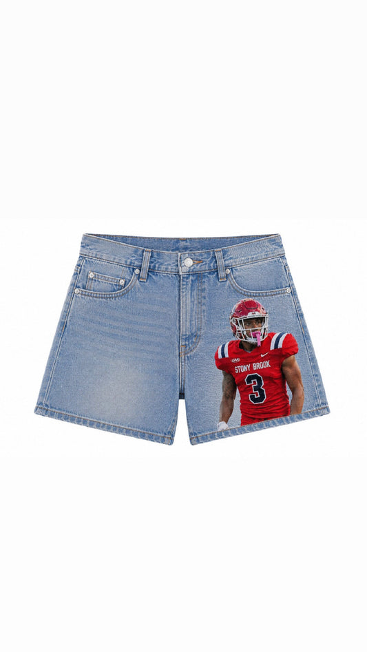 Tapestry Patchwork Shorts